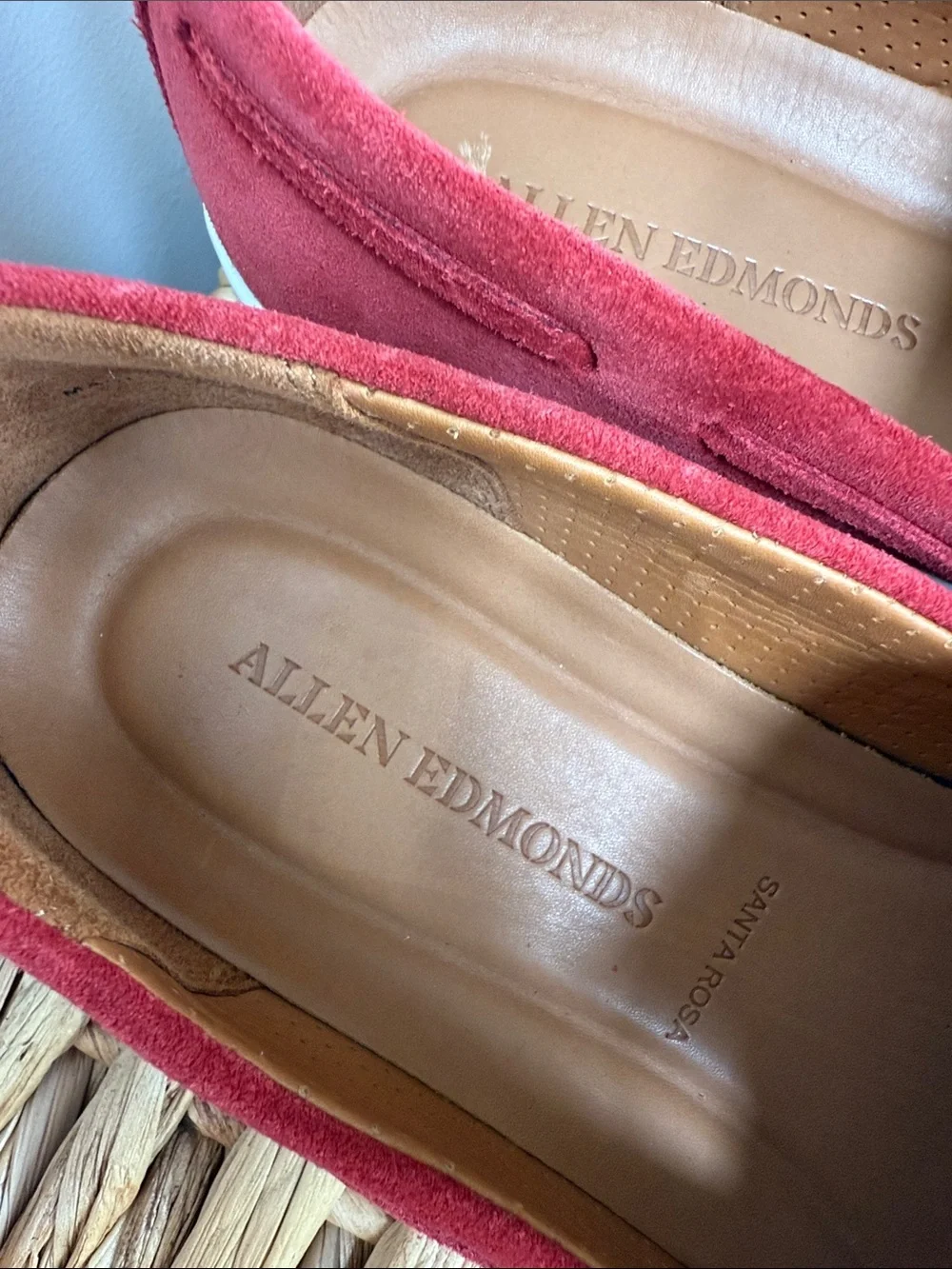 Allen Edmonds rich brick